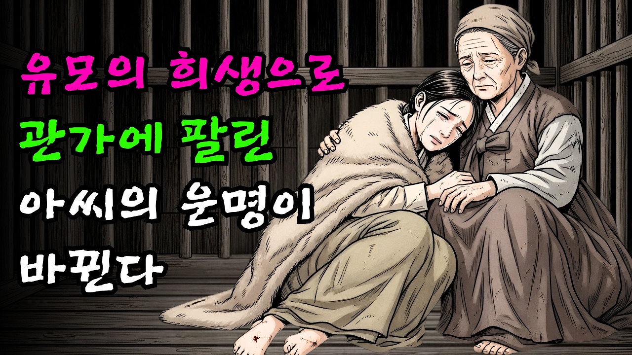 유모가 관가에 팔려간 아씨를 구하기로 결심하다, 희생과 미스터리한 인연이 두 사람의 운명을 영원히 바꾼다 | 야담 | 민담 | 설화 | 고전 | 옛날이야기 |야사