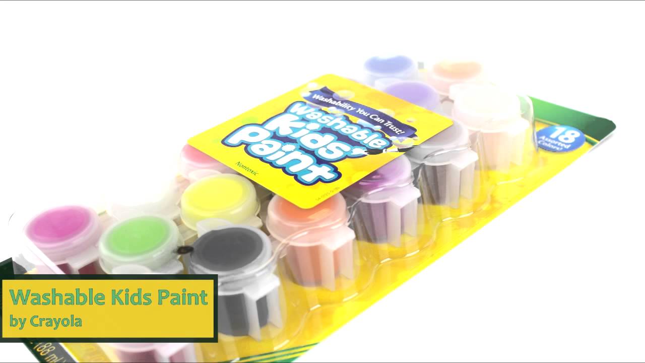 Washable Kids Paint by Crayola 54-0125