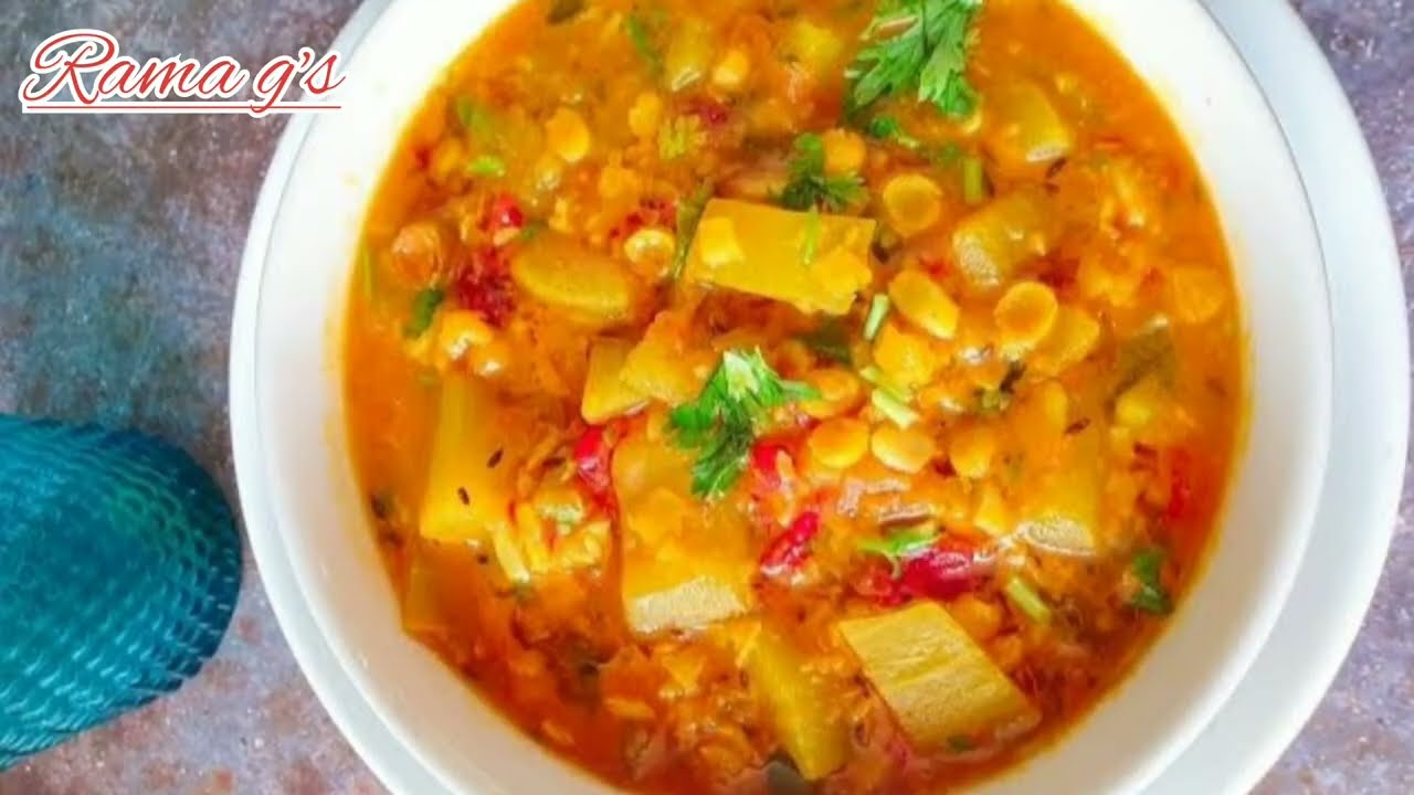 Lauki Chana Dal|Bottle Gourd Curry with Lentils|Rama g's Kitchen