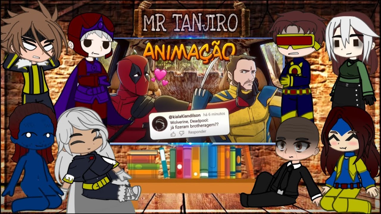 😂X-Men React a DEADPOOL E WOLVERINE RESPONDEM COMENTÁRIOS (PARTE 1)😂