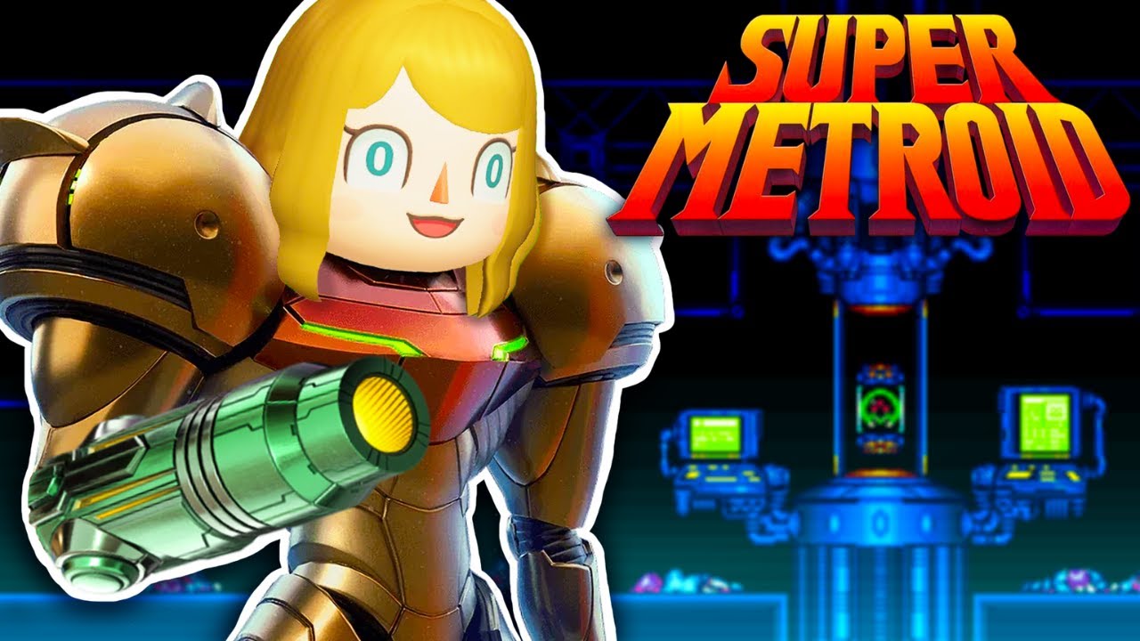 Заставил свою девушку сыграть в Super Metroid