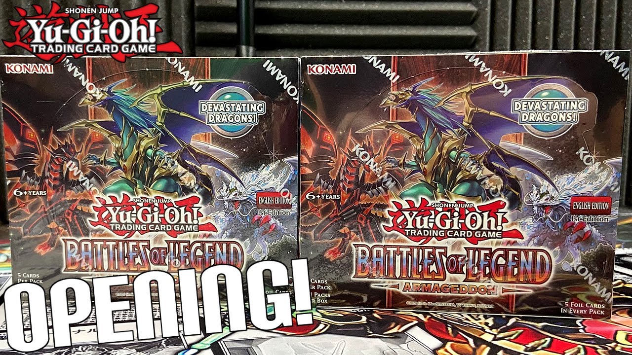 NEW! Yu-Gi-Oh! Battles of Legend: Armageddon Double Unboxing