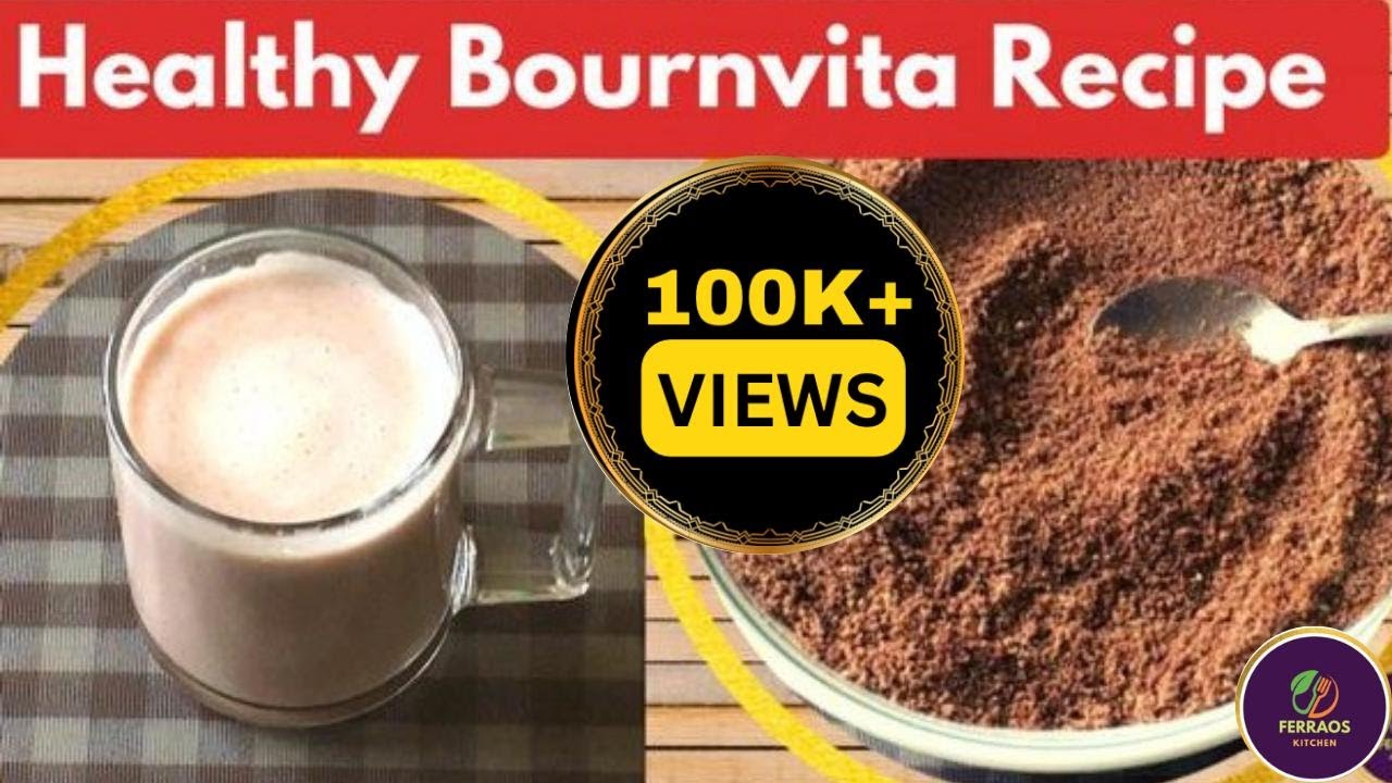 Healthy Bournvita Powder Recipe | Health Drink Mix Recipe