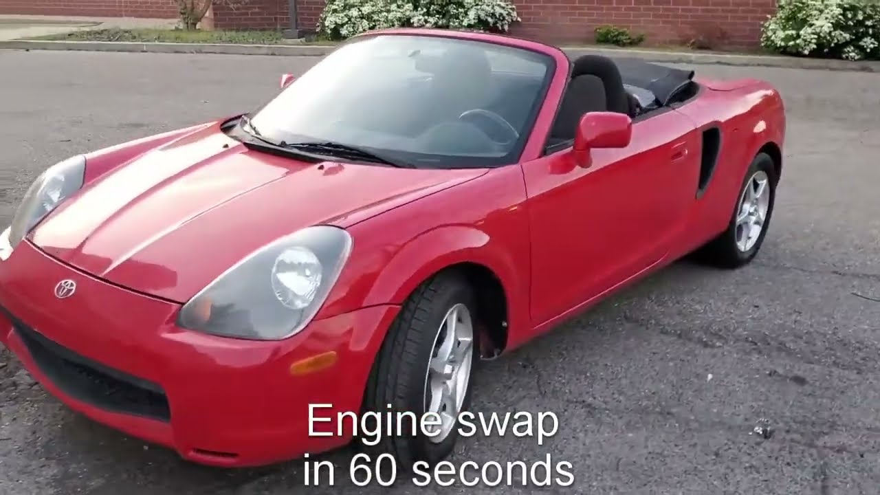MR2 Spyder Engine Swap Highlights
