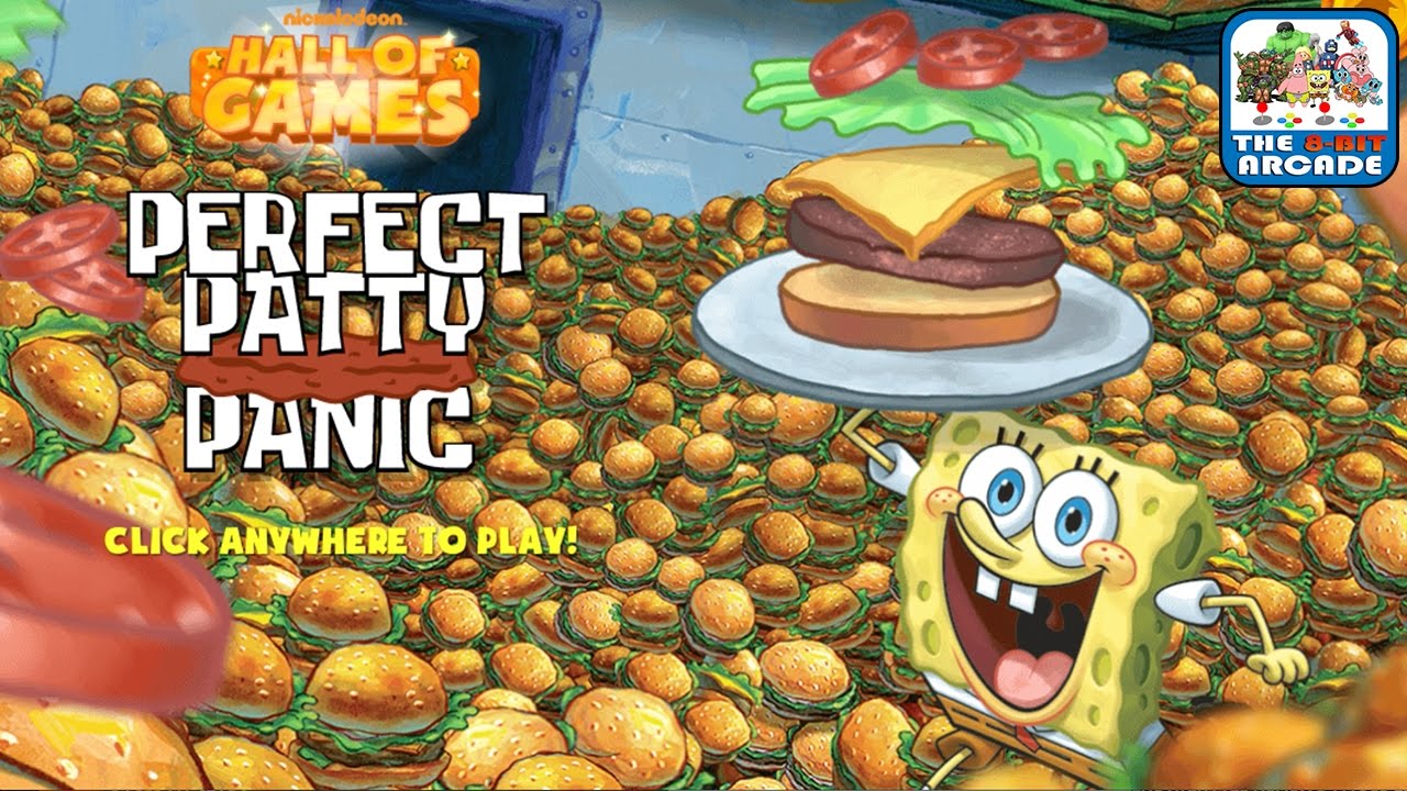 SpongeBob SquarePants: Perfect Patty Panic - The Perfect Krabby Patty (Nickelodeon Games)