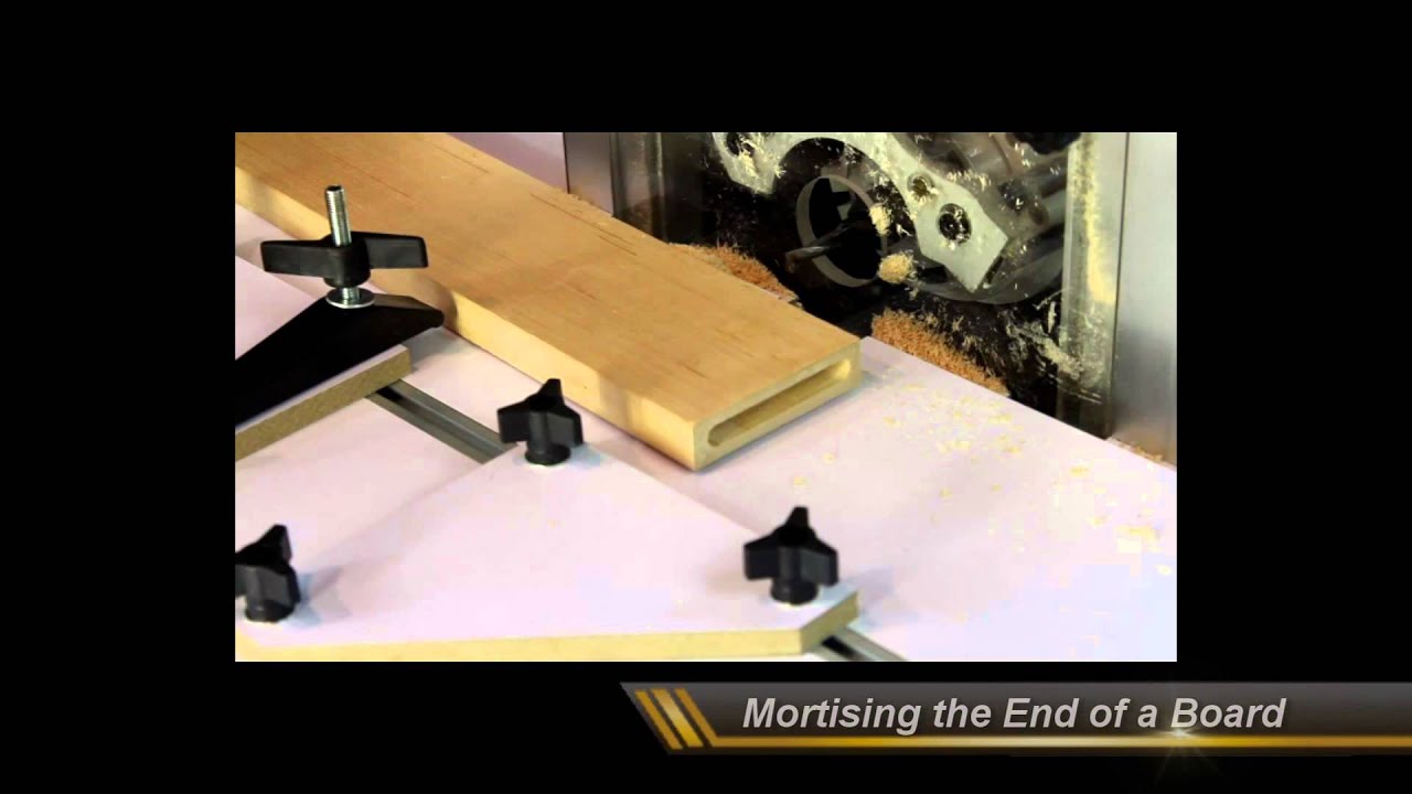 MLCS Woodworking Mortising Table Demo