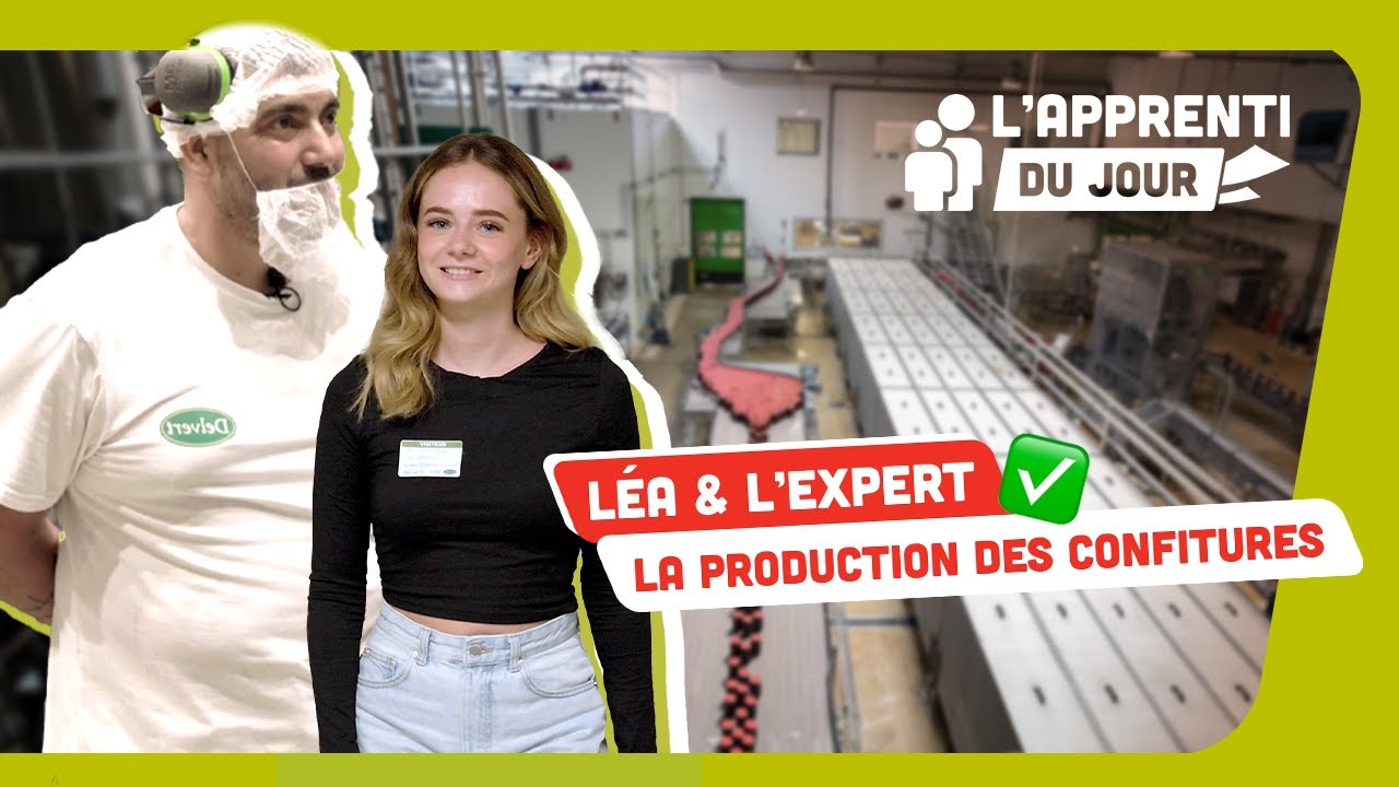 Je découvre comment sont fabriquées les confitures chez Agromousquetaires ! | L'Apprenti du Jour