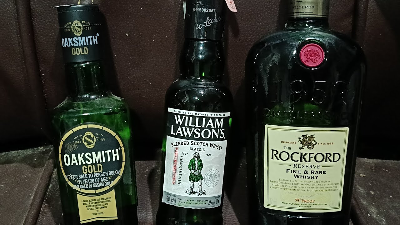 Oaksmith Gold Vs William Lawson's Vs Rockford Reserve | AS PRECISE, DETAILED & HONEST AS IT GETS