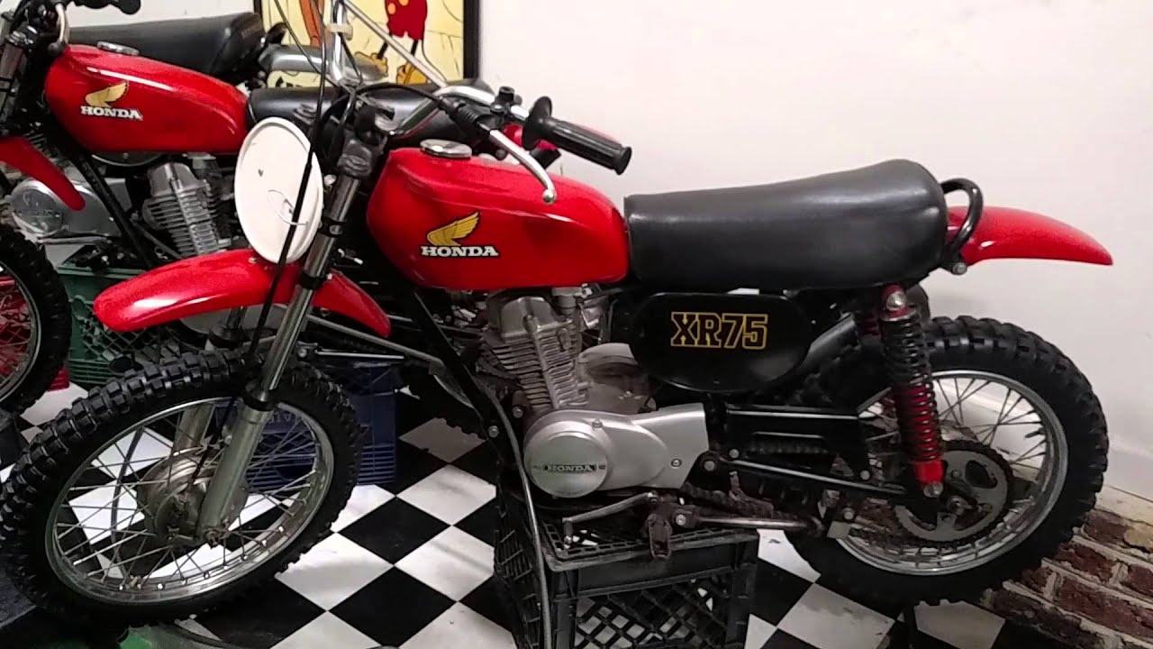 Honda xr75 collection