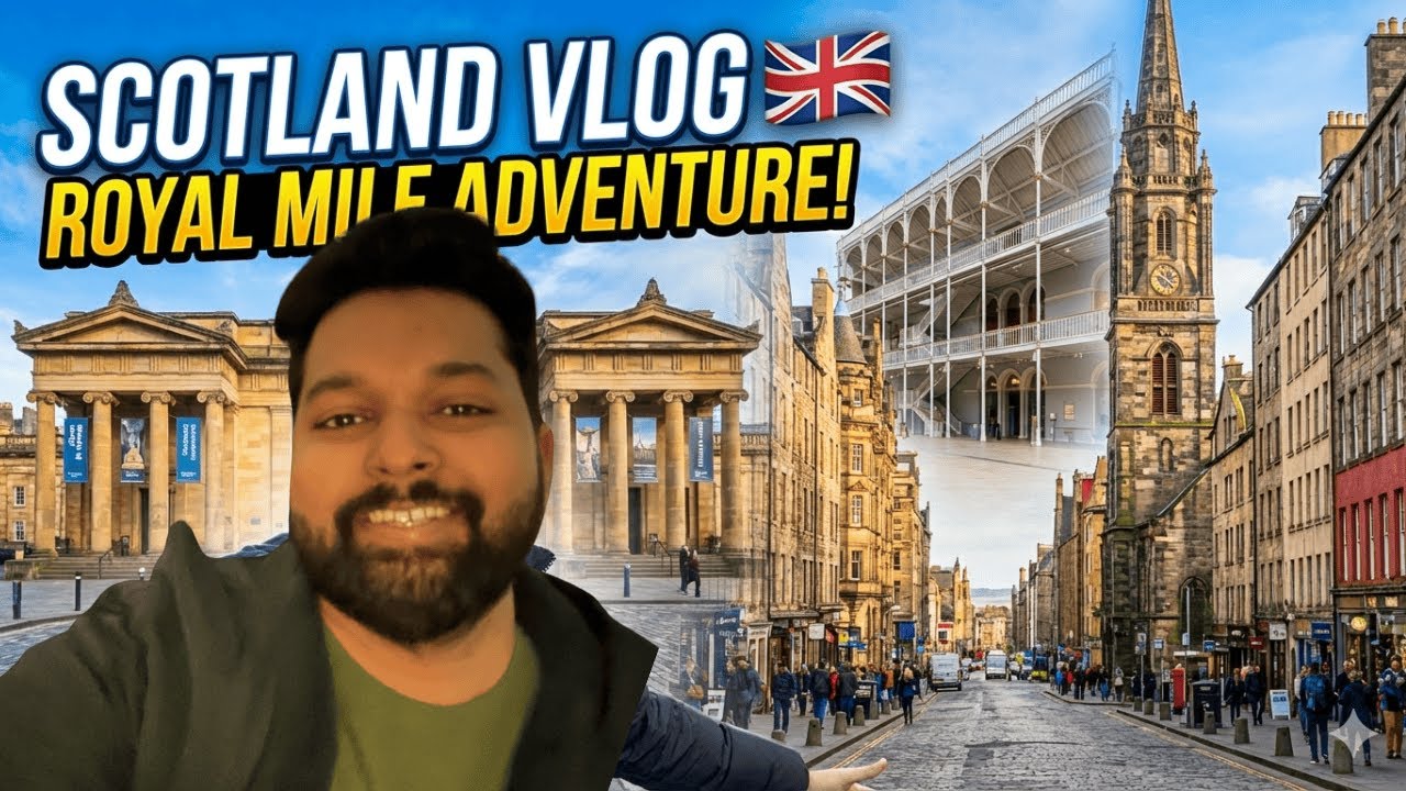 Never travel to Edinburgh on this day | #vlog 23
