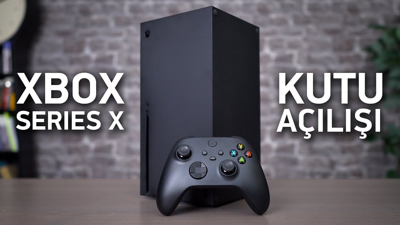 Microsoft Xbox Series X Kutu Açılışı