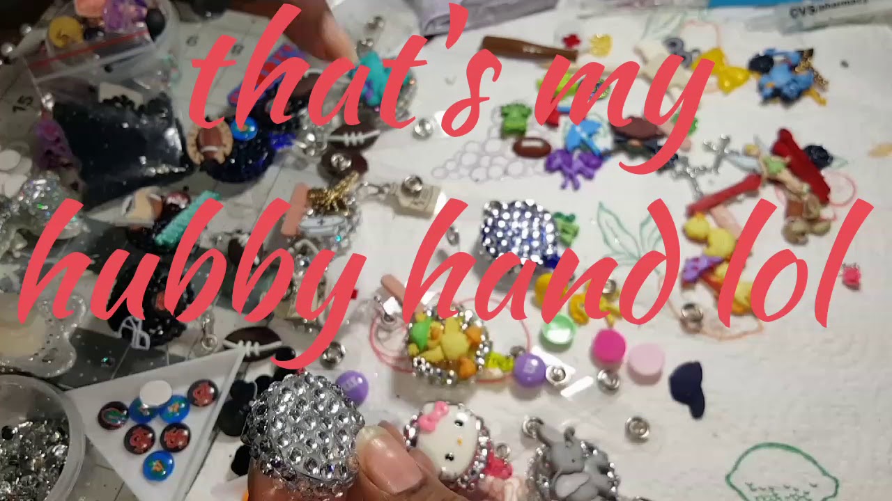 Cabachon for badge holder tutorial