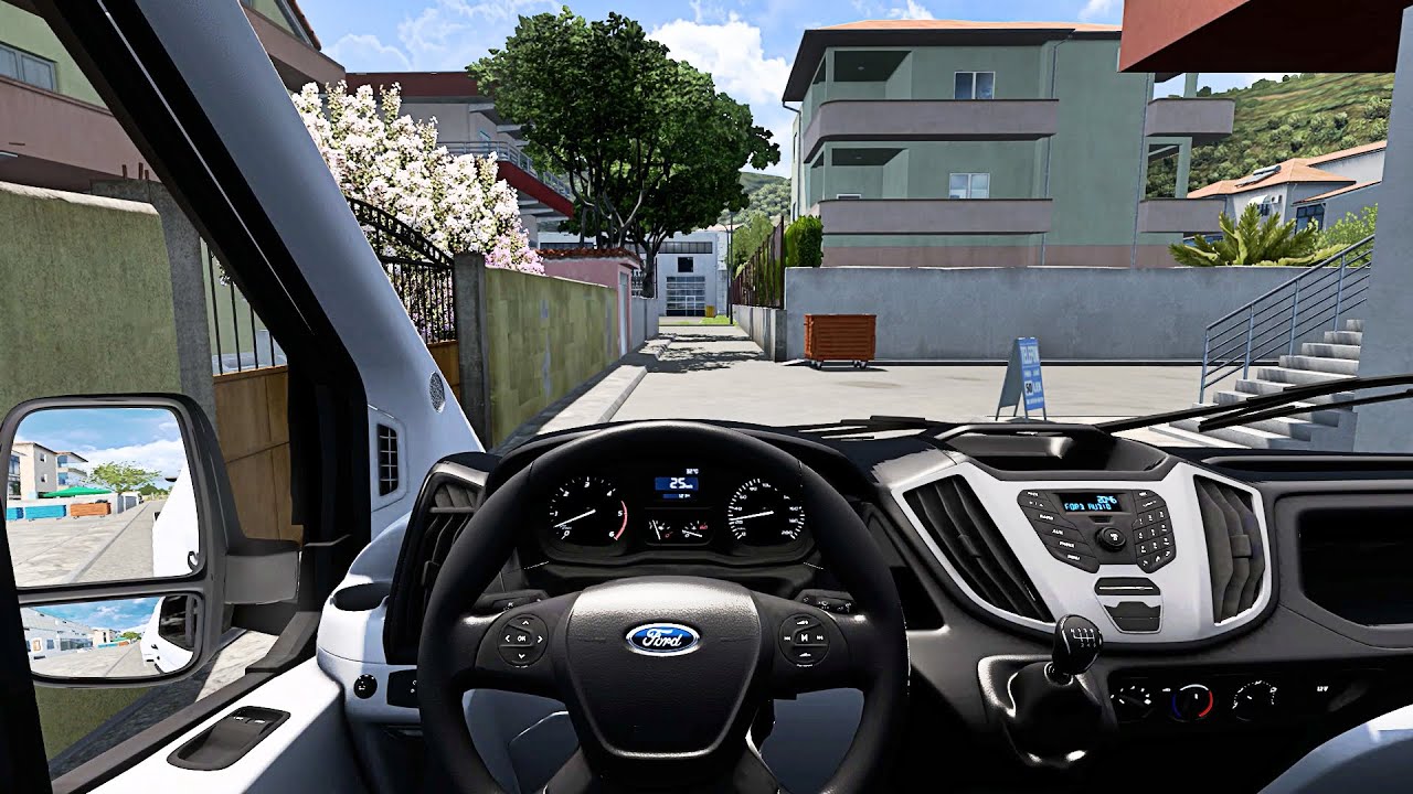 Ford Transit Tow Truck | Euro Truck Simulator 2 | Game Play