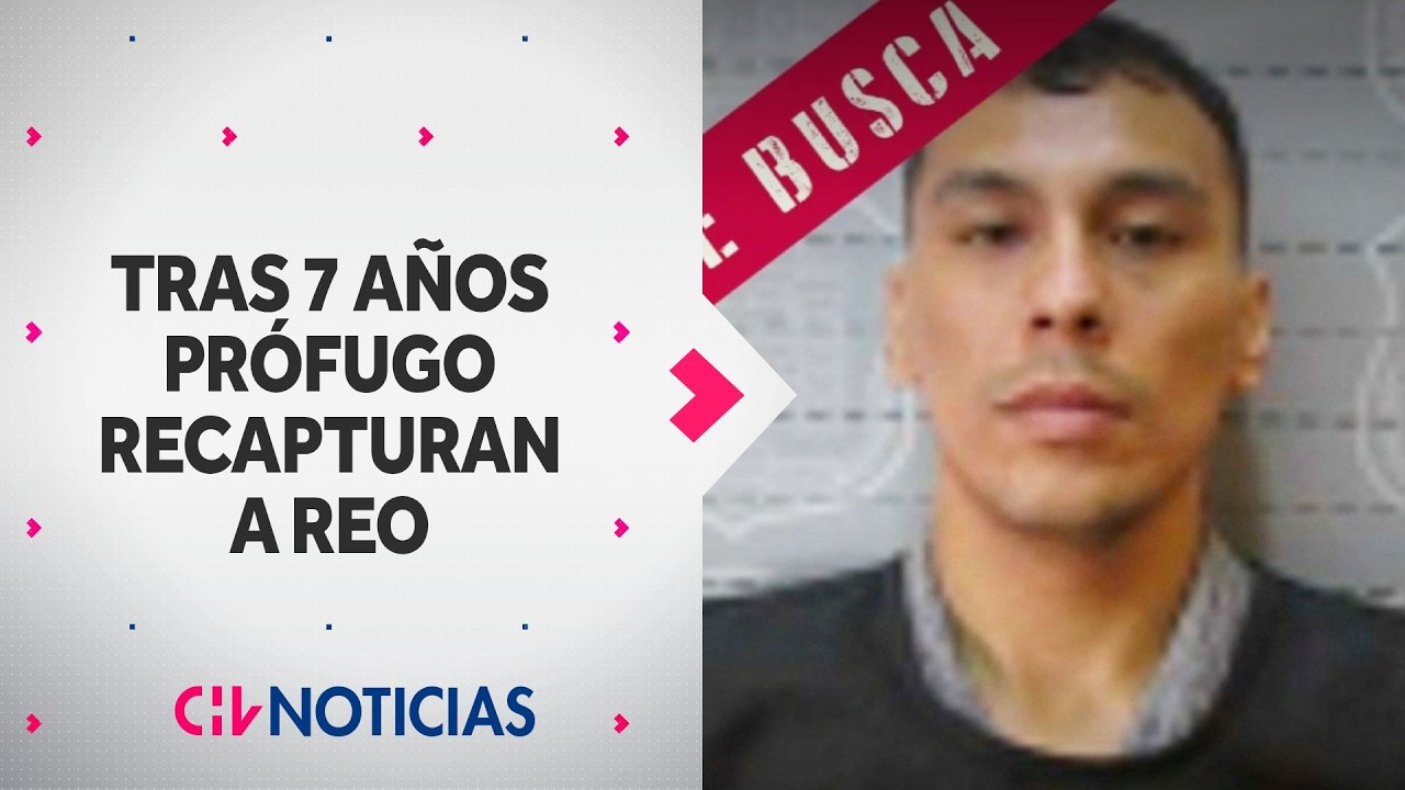 7 AÑOS PRÓFUGO: Detienen en medio de un intento de robo a sujeto que escapó de Colina I en 2019