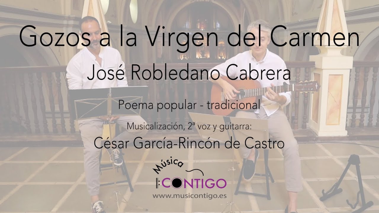 Gozos a la Virgen del Carmen ( Poema popular - tradicional )