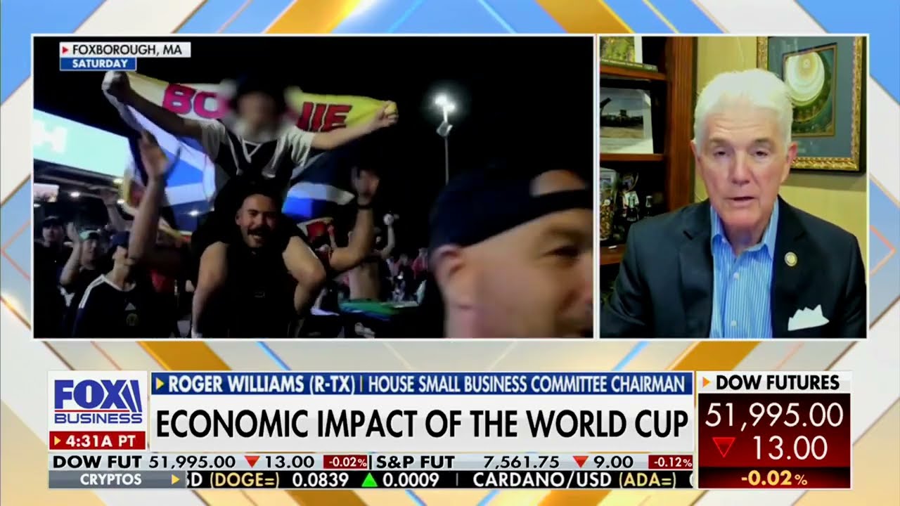 Chairman Willians on the SAVE America Act, the Housing Bill, and the World Cup's Economic Impact