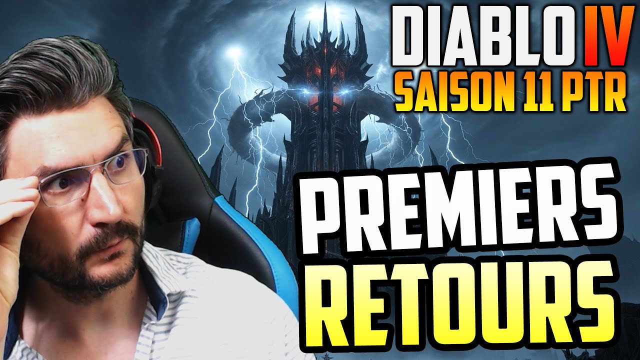 Premiers retours sur la SAISON 11 de Diablo 4 | PTR