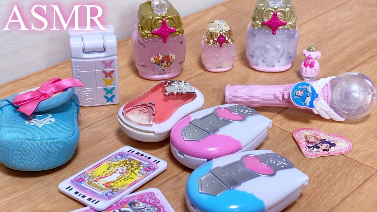 【音フェチ】ガチャガチャを開封する音 | プリキュアオールスターズ なりきりプリキュアdx4 | ASMR