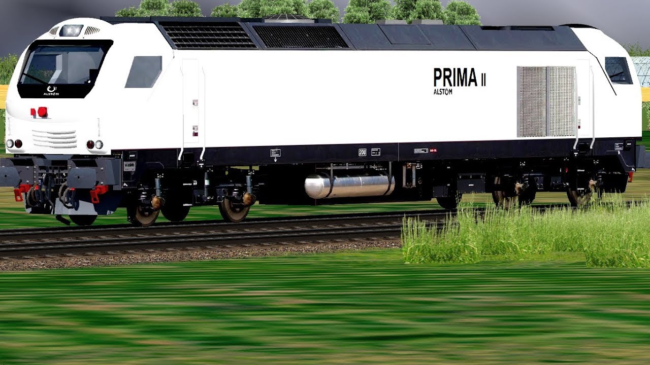 ALSTOM PRIMA - 2 coupling with Freight (Mal Gadi)