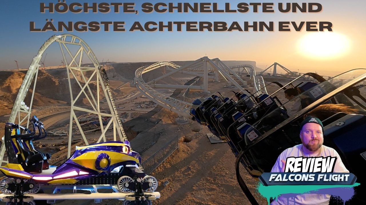 Das ist die HÖCHSTE, SCHNELLSTE und LÄNGSTE ACHTERBAHN der WELT - Review