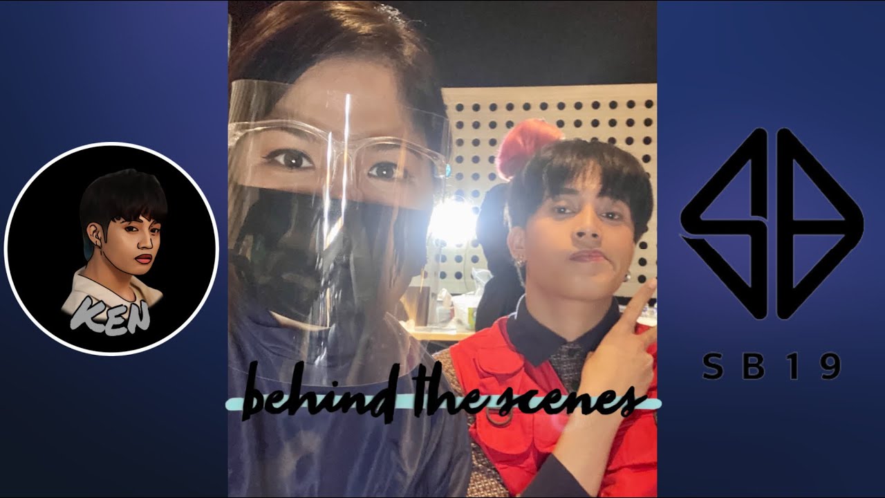 In my makeup chair | SB19 Ken | Kristine Lipio