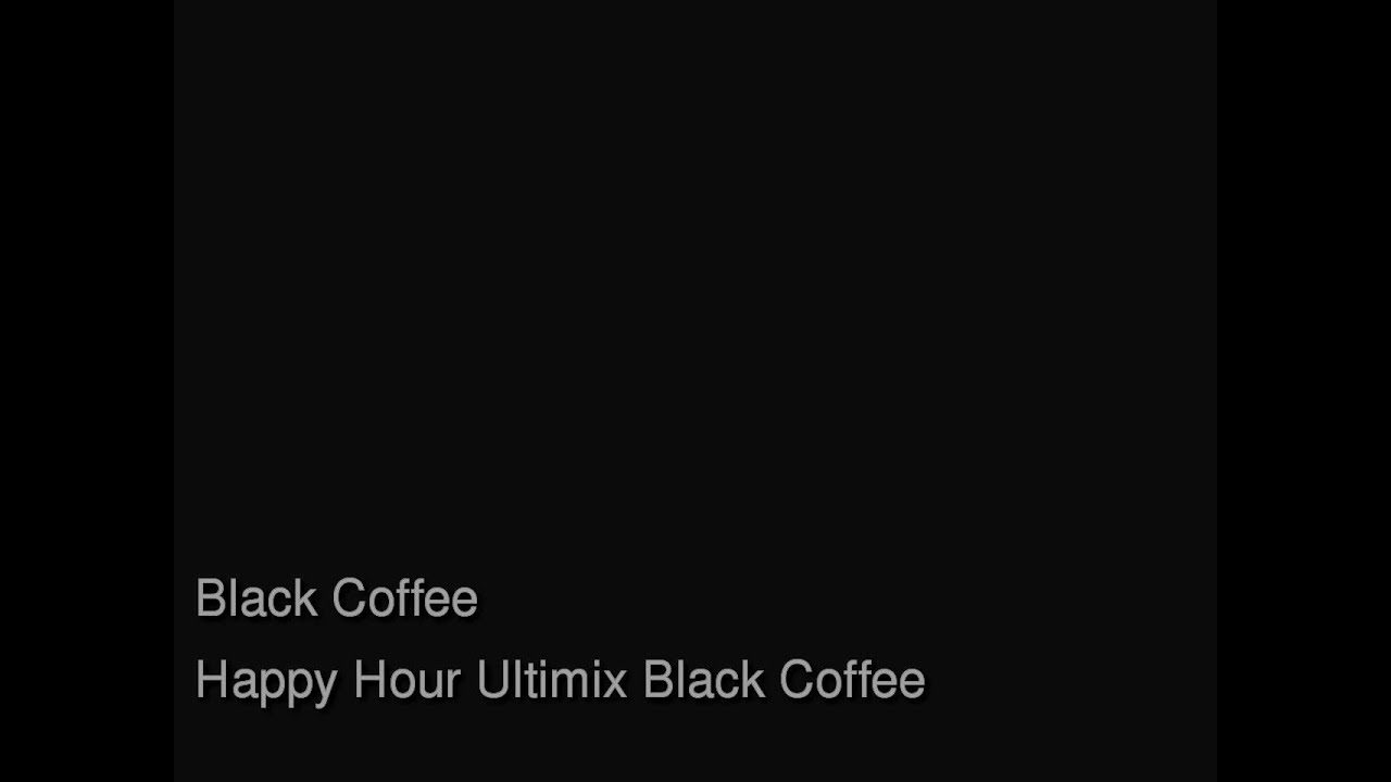 Black Coffee Ultimix 5fm 5 June 2015