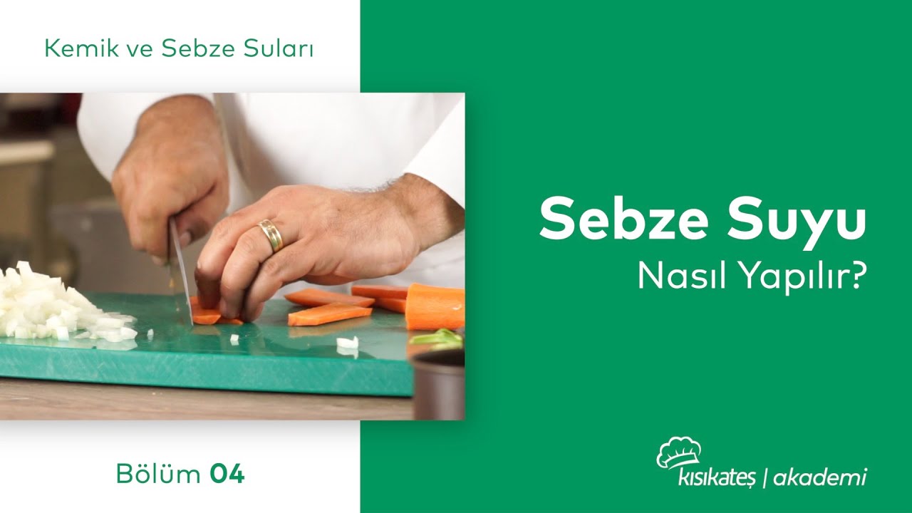 Sebze Suyu Nasıl Yapılır? #kısıkateşakademitv #sebzesuyu #etsuyu #aş&ccedil;ılık #gastronomi