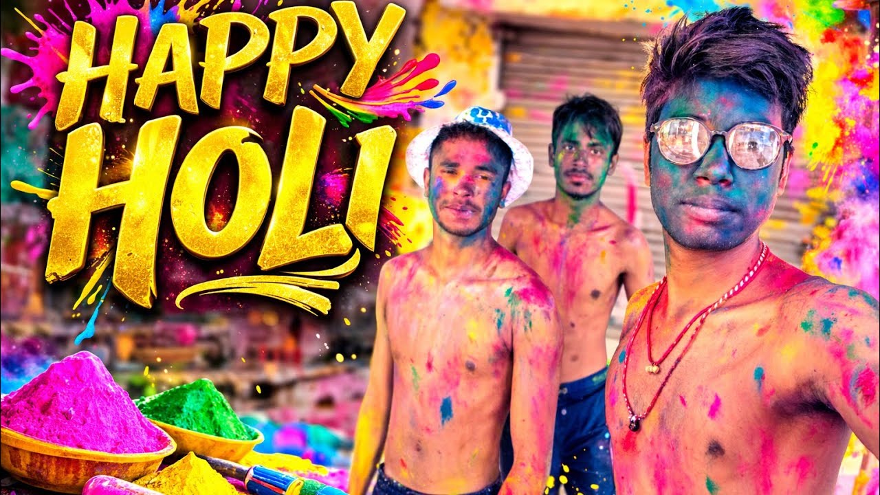  Dost ko colour lagao aur holi manao Happy holi guys patna ki 🫟🫟