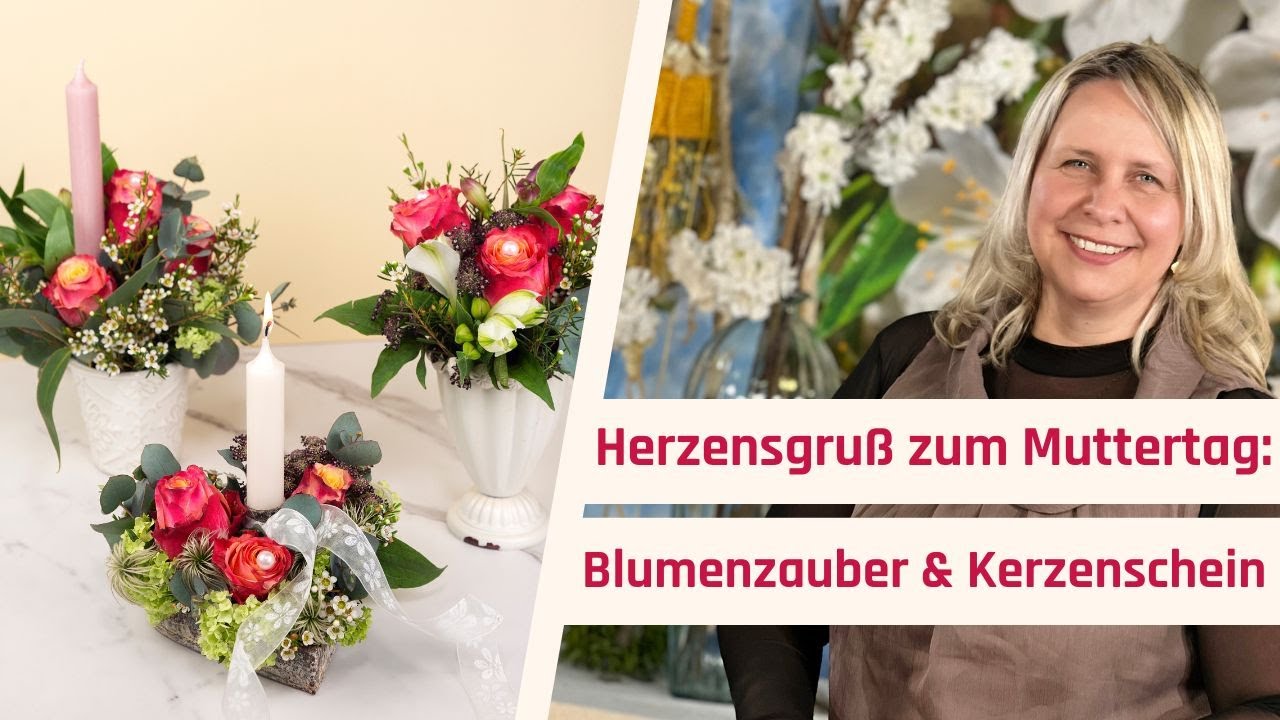 DIY Muttertagsdeko: 3 einfache & herzliche Geschenkideen | Floristik24