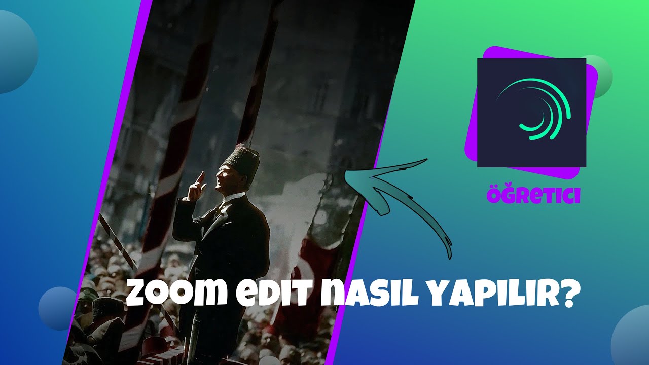 Zoom Edit Nasıl Yapılır? /AlightMotion Öğretici