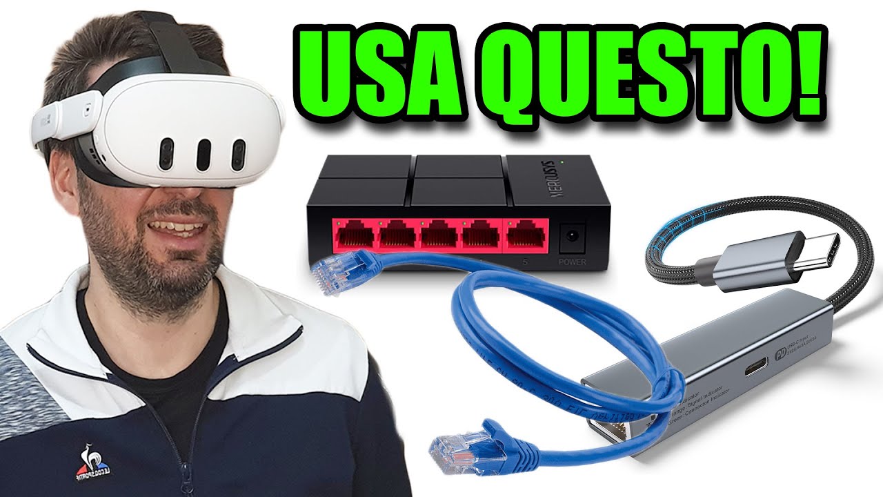Questo è il metodo MIGLIORE per collegare via cavo il tuo visore VR QUEST o PICO al PC!
