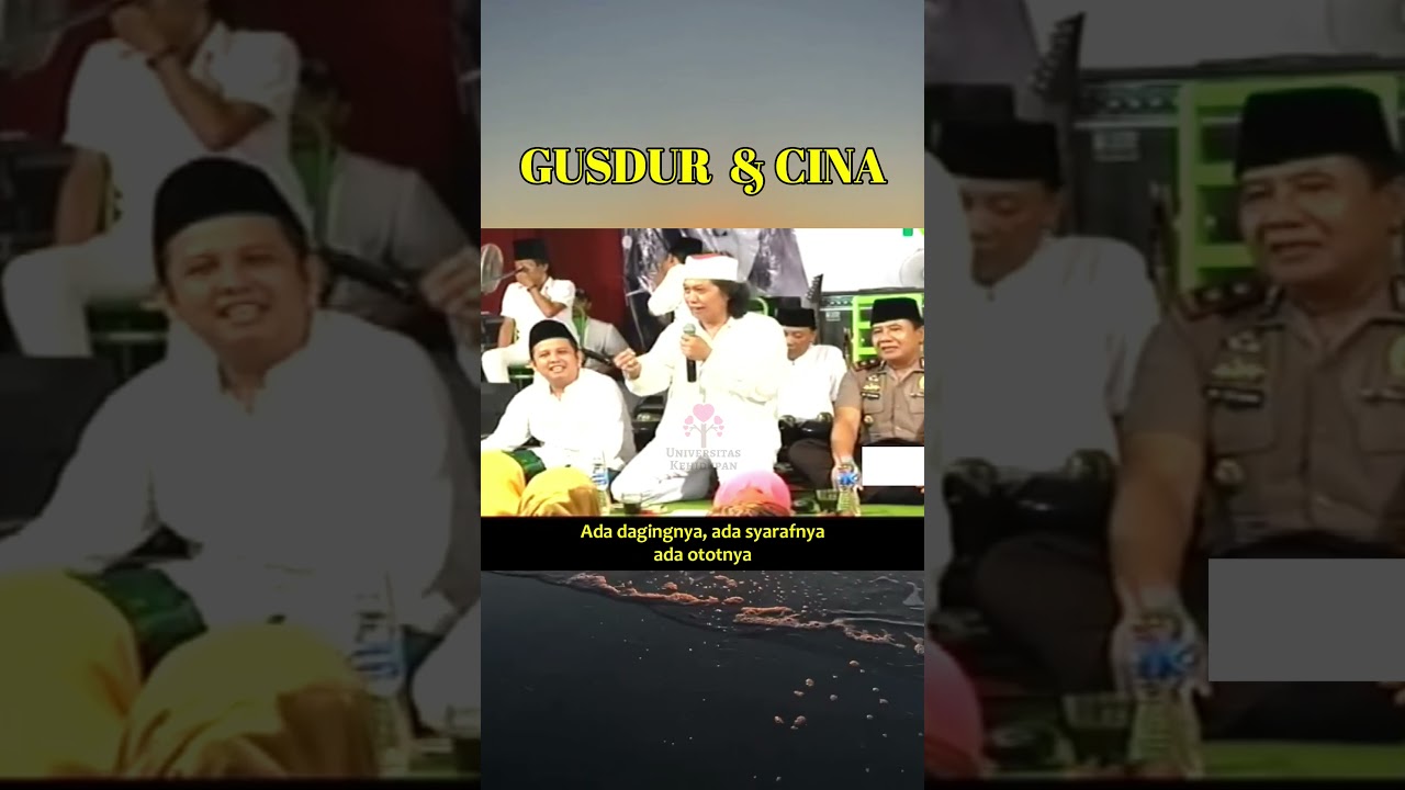 Gus Dur dan Cina-Cak Nun  #maiyah #universitaskehidupan #caknun