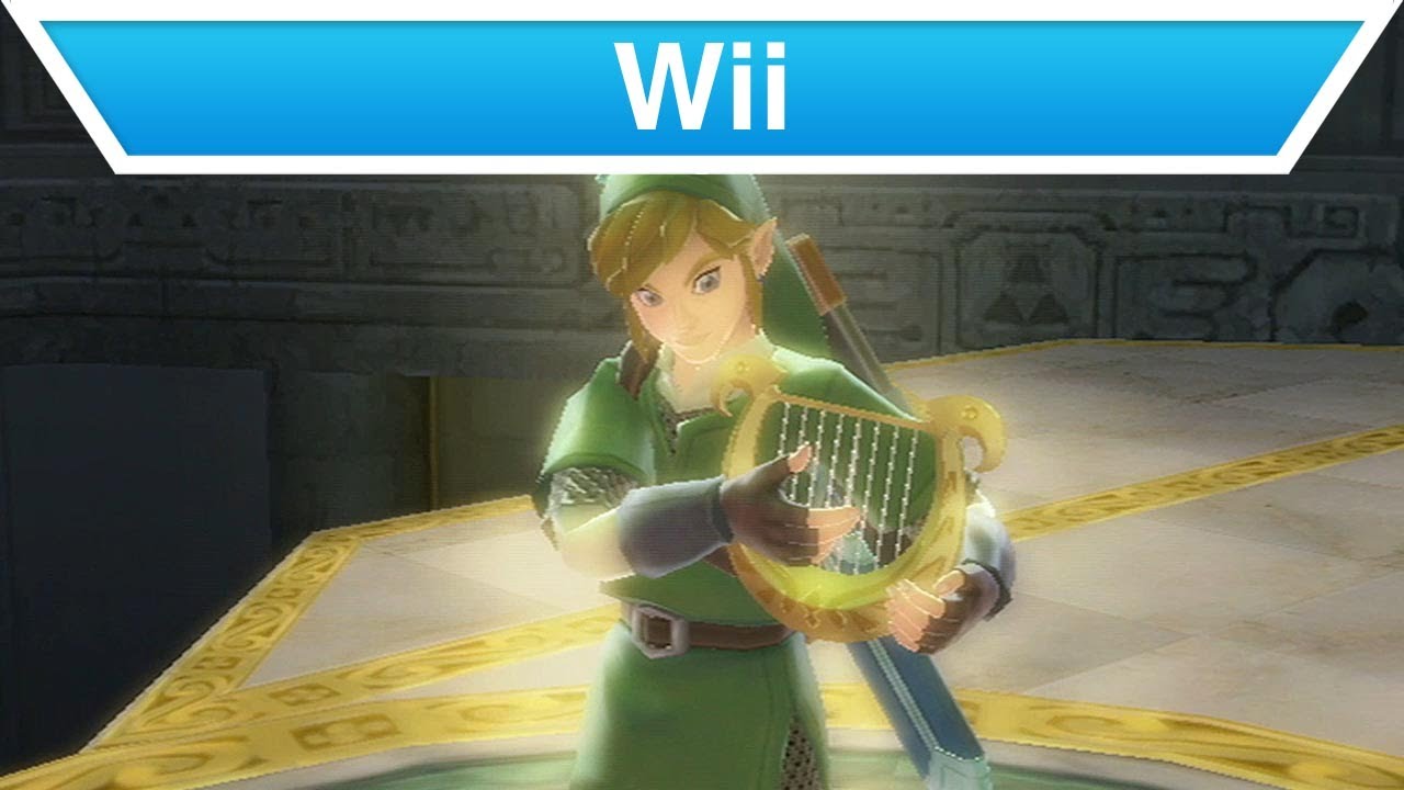 Wii - The Legend of Zelda: Skyward Sword Harp Trailer