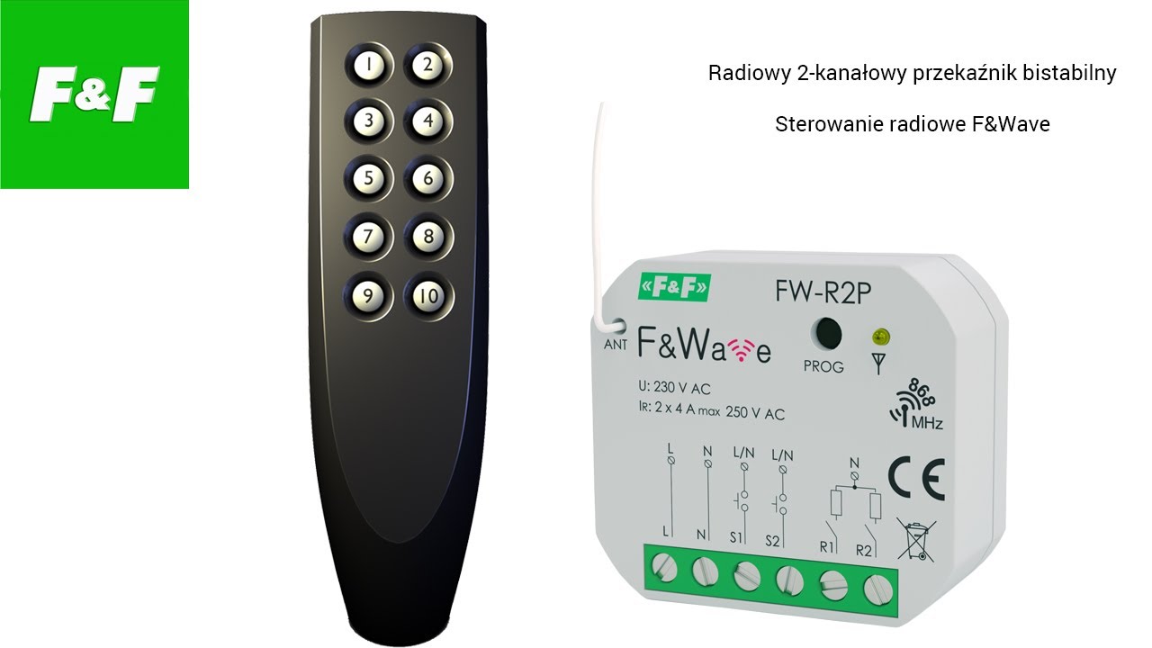 F&Wave - FW-R2 - nowoczesne sterowanie żyrandolem