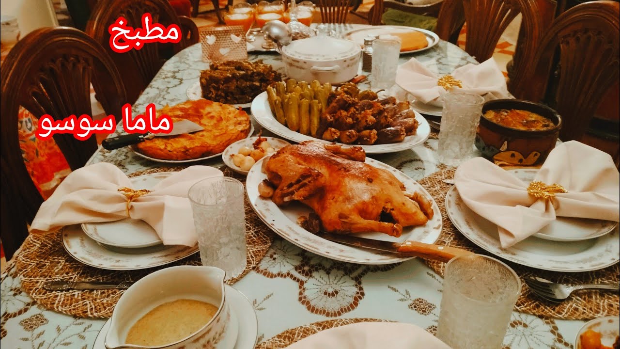 فطار اول يوم رمضان 🌙 محشي بط رز معمر وشربه بلسان العصفور وقمر الدين و مشمش و كنافه بكستر  💯