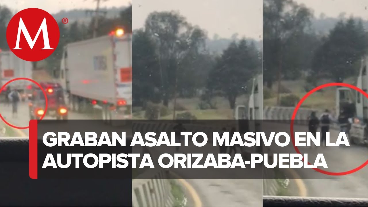 Los asaltos en la autopista Veracruz Puebla son constantes