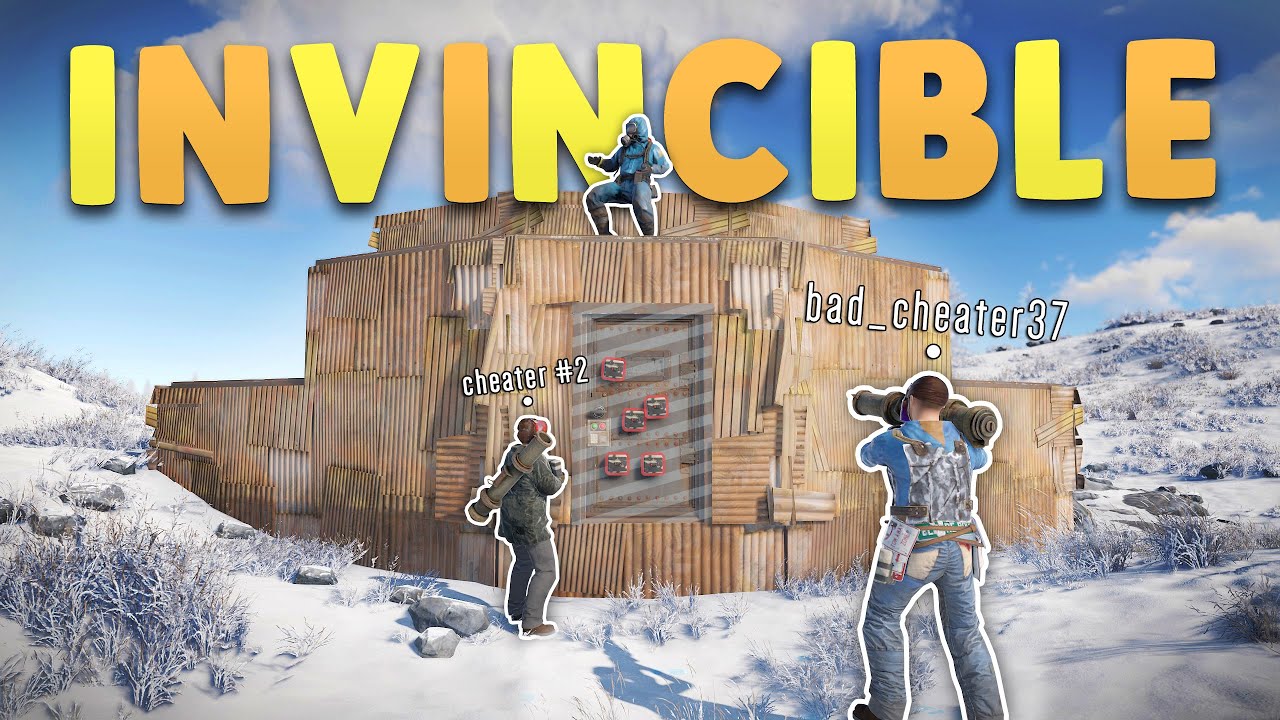 I RUINED a CHEATERS RAID before BANNING THEM! - Rust