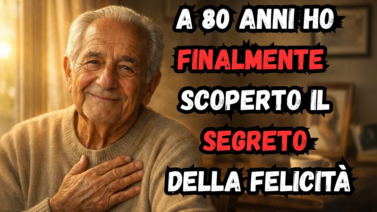 Ho 80 anni… e la verità sulla felicità che nessuno ti dice