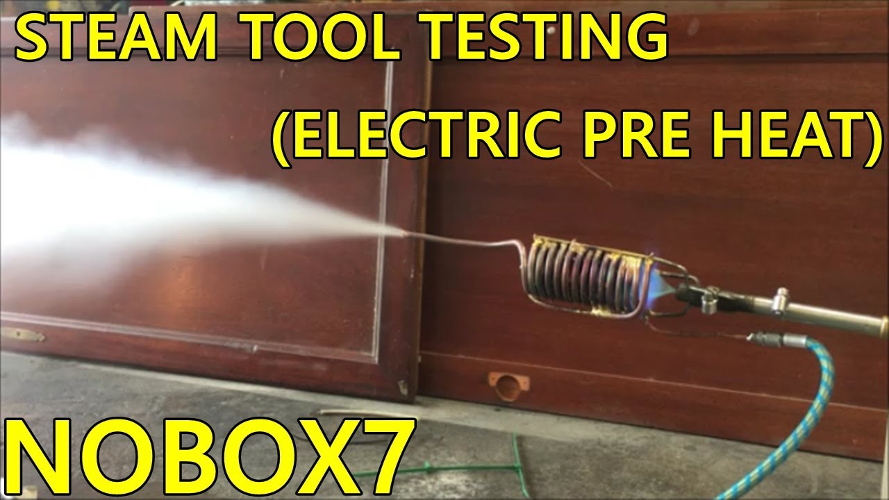 Steam Cleaner Degreaser tool DIY 100 psi Proto type