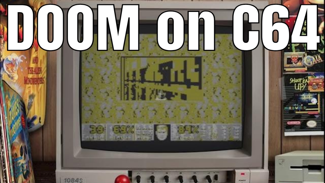 Doom on C64 😱‼