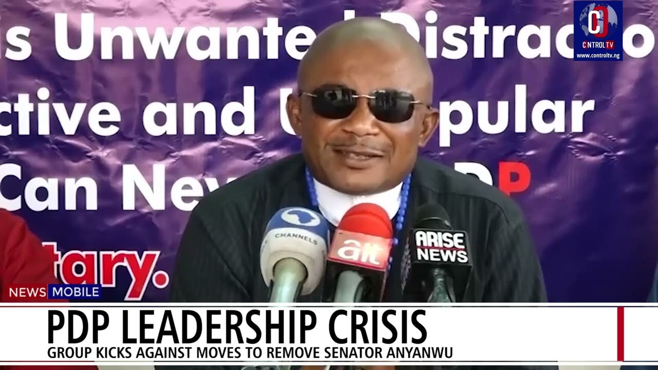 PDP LEADERSHIP CRISIS: GROUP KICKS AGAINST MOVES TO REMOVE SENATOR ANYANWU