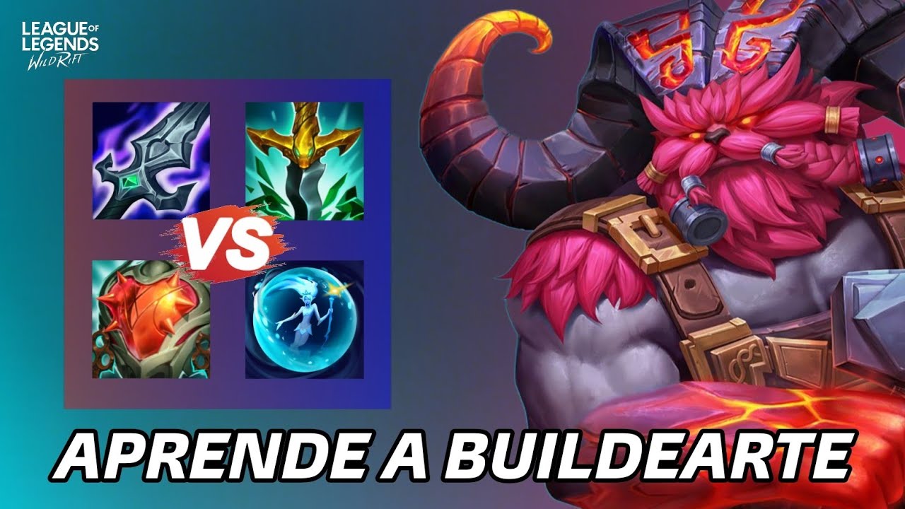 TODO LO QUE DEBES SABER PARA APRENDER A BUILDEARTE Y COMPRAR ITEMS EN WILD RIFT 🤯