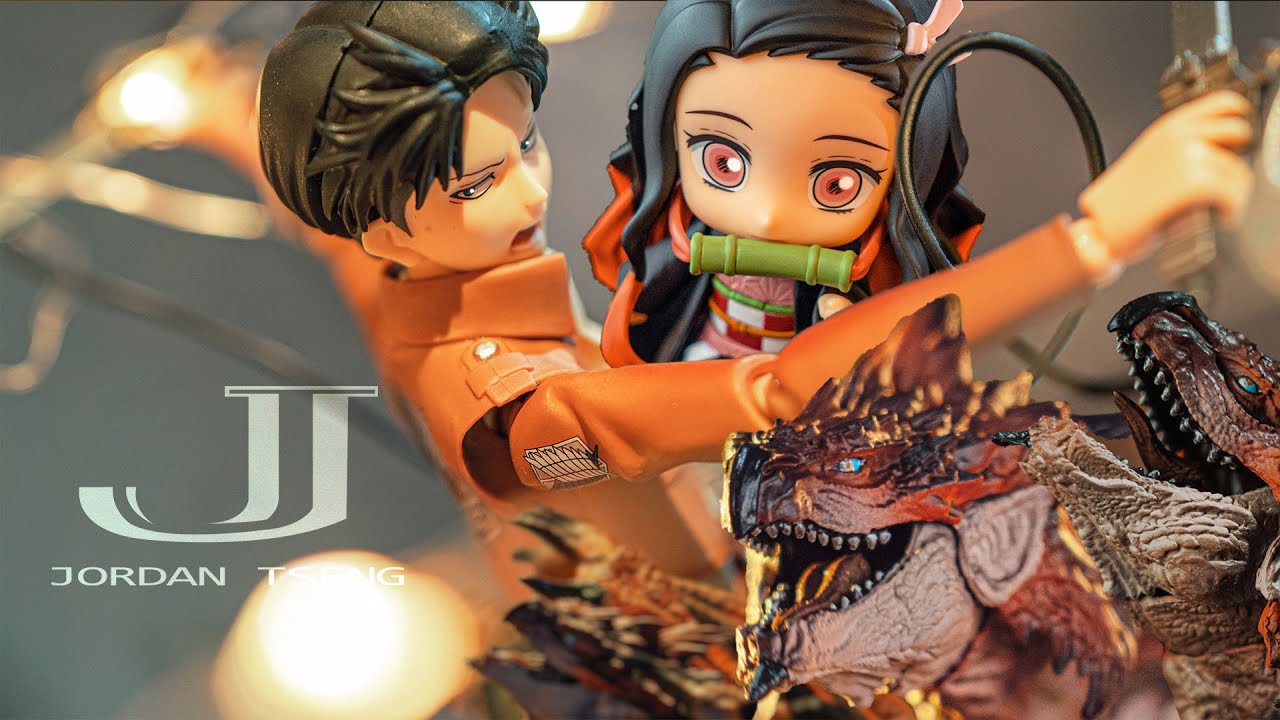 Levi’s Plan/Rathalos is punished ｜Attack on Titan, Demon Slayer & Monster Hunter Stop Motion