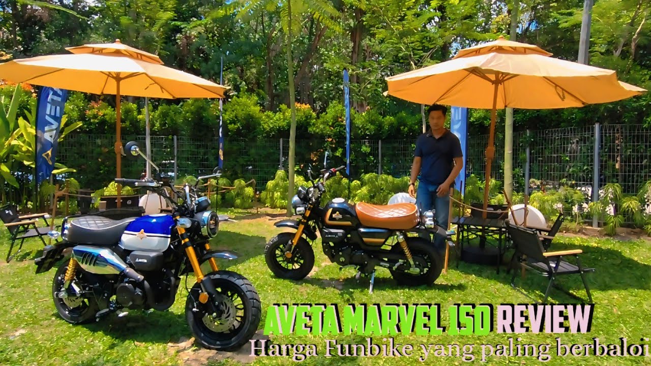 AVETA Marvel 150cc REVIEW | Tangki 8.2L | 5 speed | USD Fork | Funbike Padu sudah release geng!!!