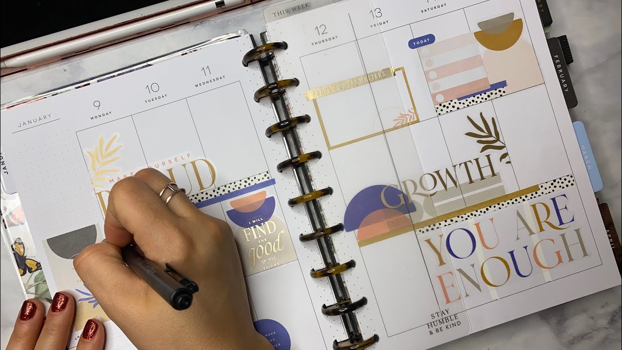 How I ACTUALLY Use My Planners | Frankenplanned  Happy Planner