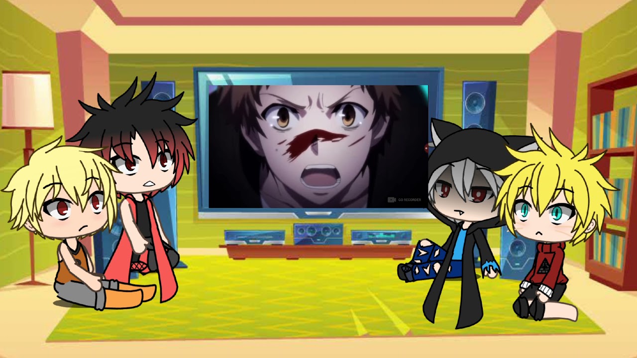 anime characters react part 2 (servamp)
