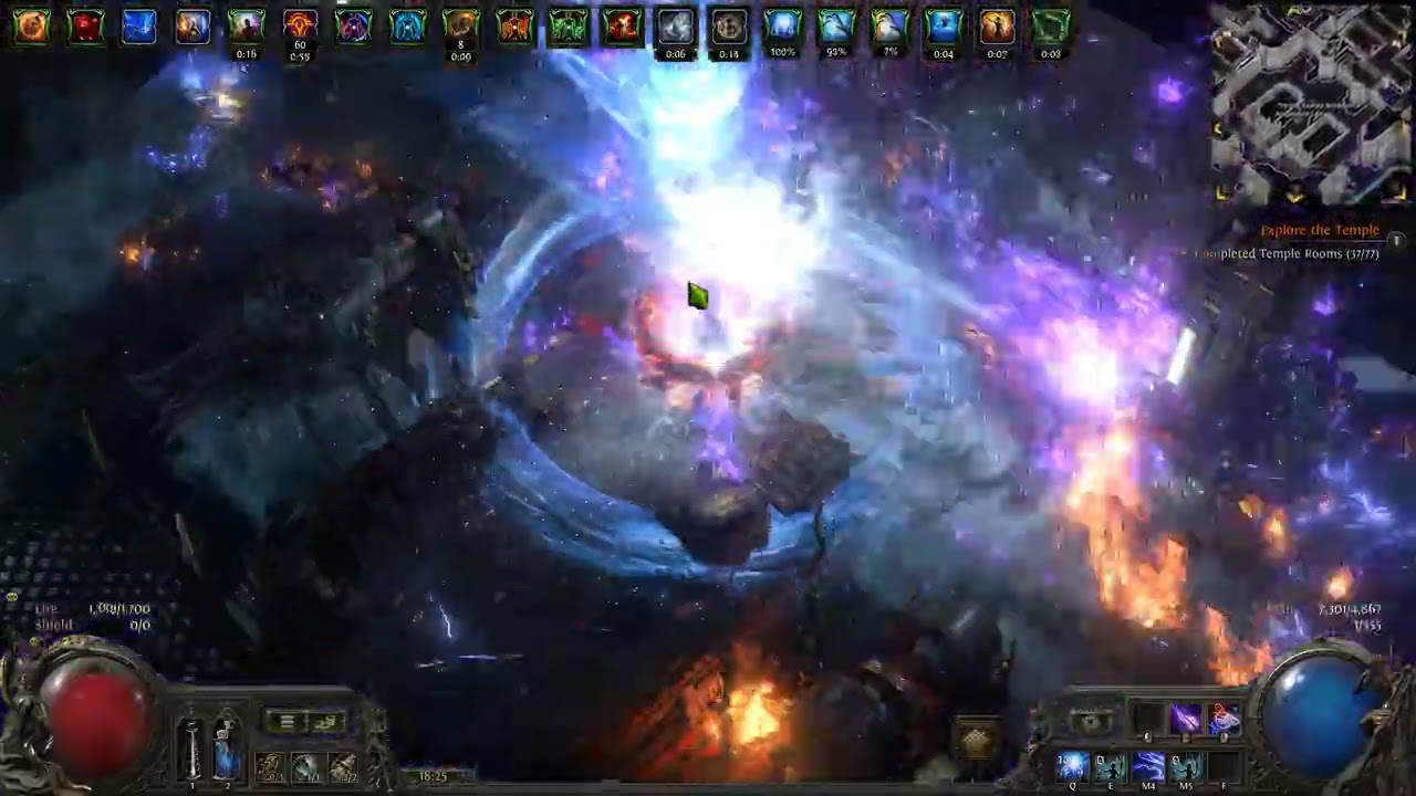 Path of Exile 2 Fate of the Vaal Full Temple CoC Oracle under 16 minute #poe #poe2