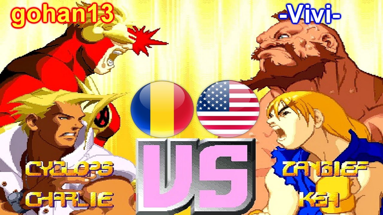 X-Men Vs. Street Fighter - gohan13 vs -Vivi-