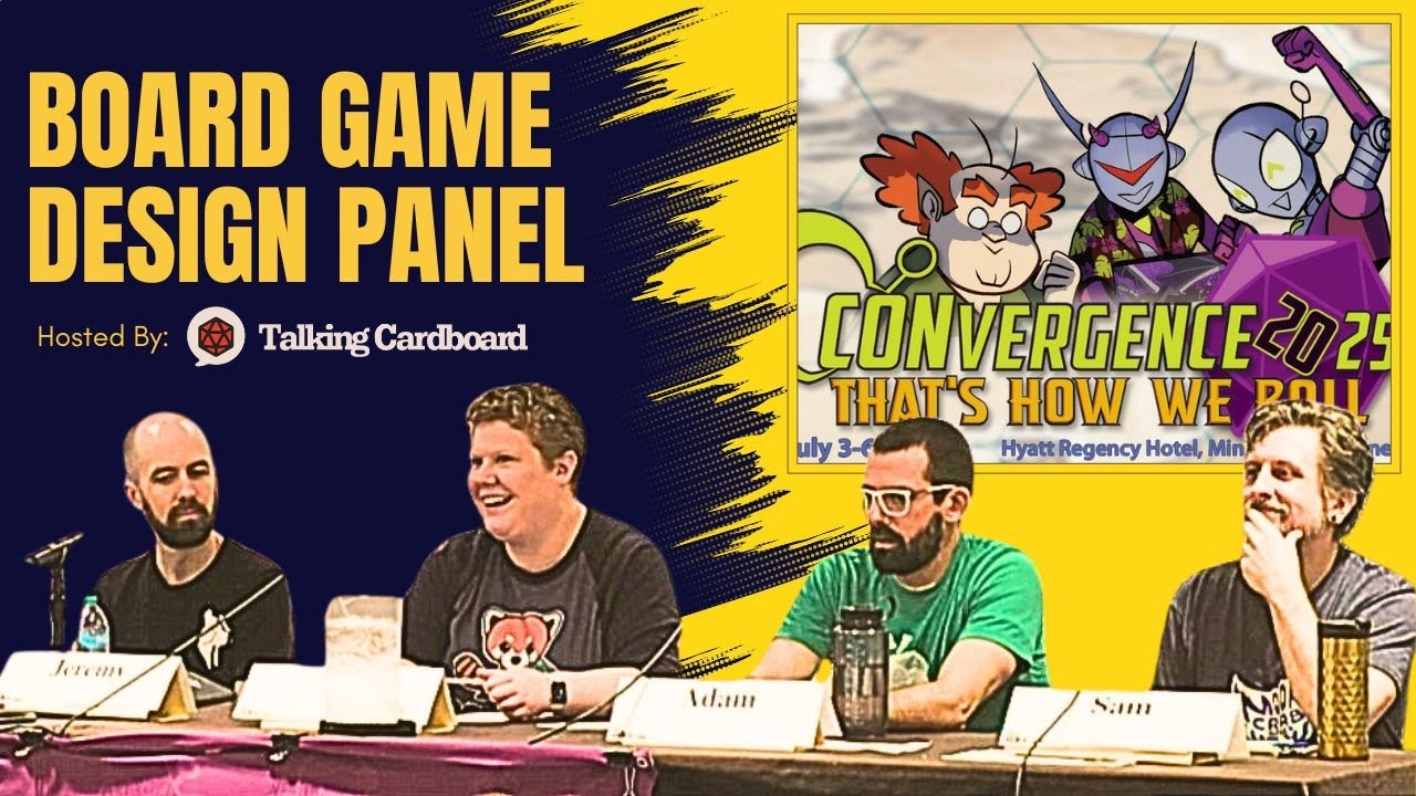 Board Game Design Panel ►► CONvergeance 2025