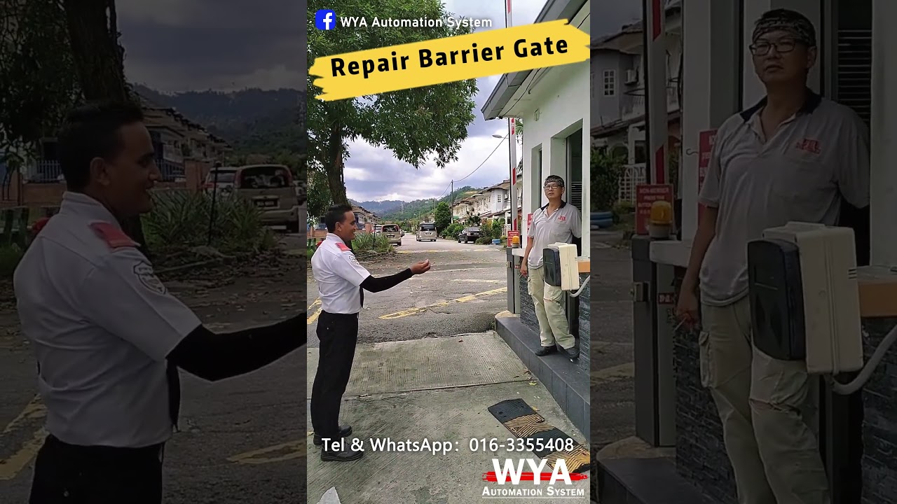 🚩Sungai Long🚩Repair the Barrier Gate System